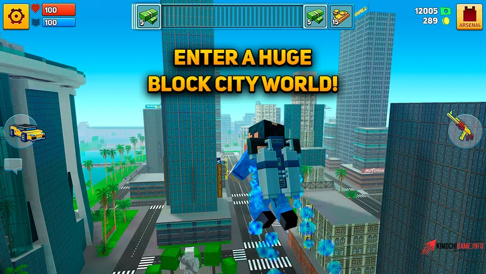 Cách cài đặt Block City Wars Mod