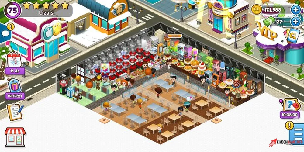 Giới thiệu Cafeland: World Kitchen Mod Apk